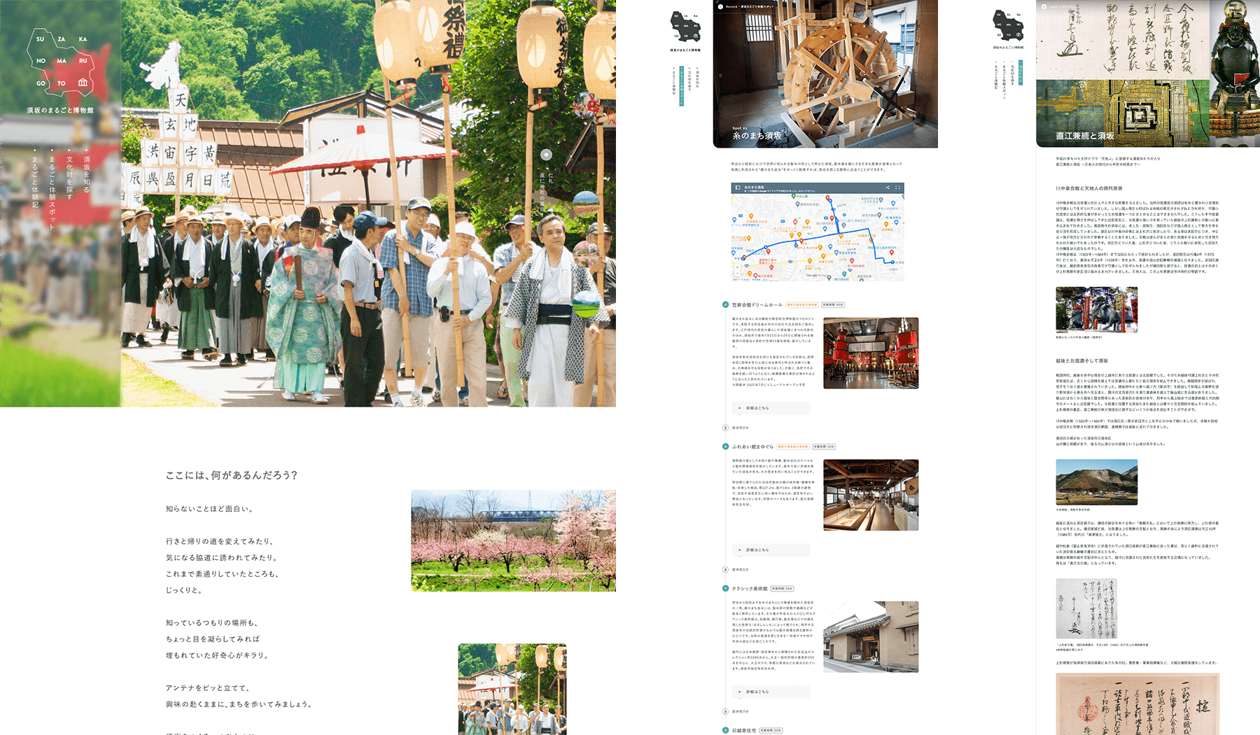 須坂のまるごと博物館 / Project Website