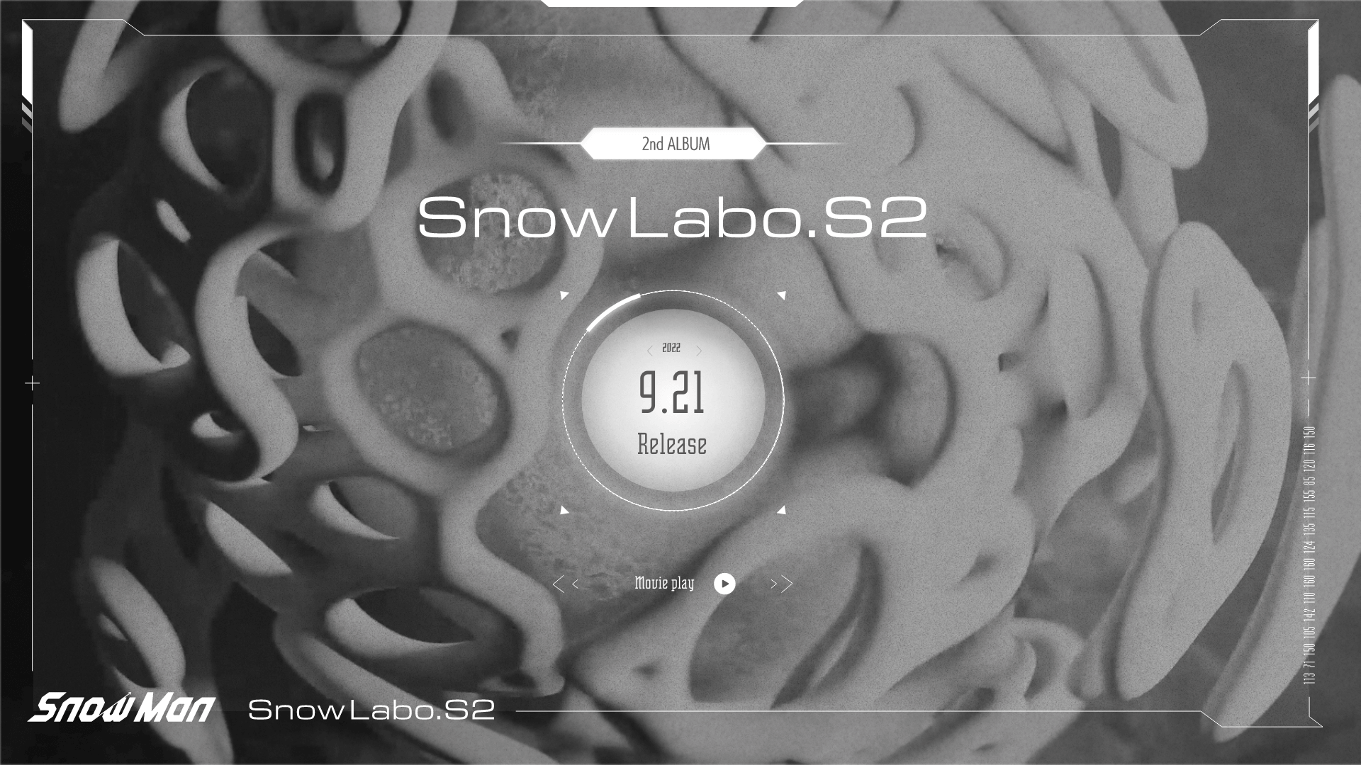 Snow Man-2nd ALBUM「Snow Labo. S2｣ / Promotion Website｜実績